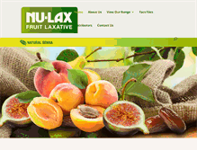 Tablet Screenshot of nu-lax.com